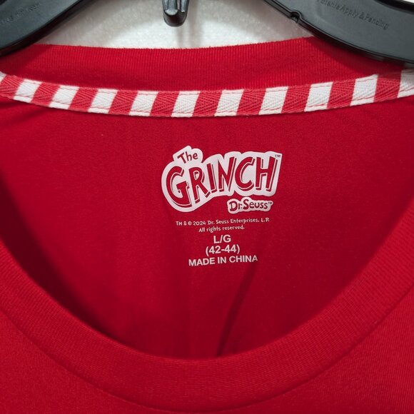 Adult Grinch Pajamas or loungewear - Picture 3 of 7